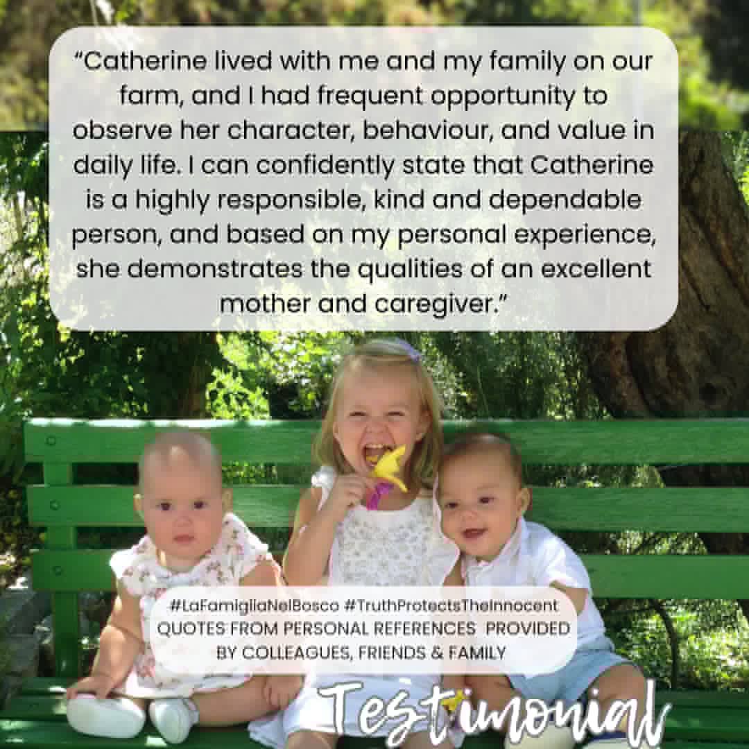 Nature family Italy support testimonial