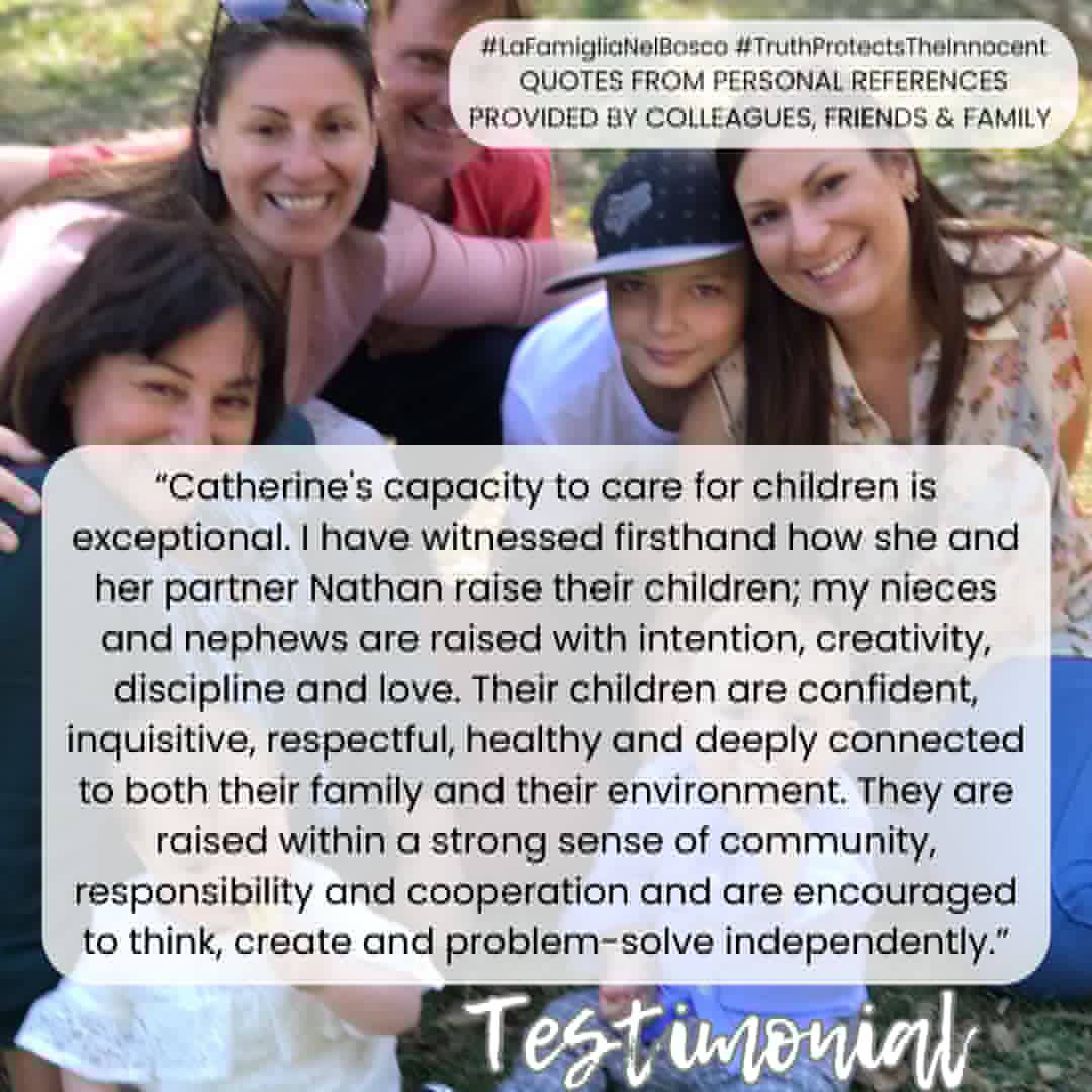 Character reference for Catherine Birmingham dressage trainer