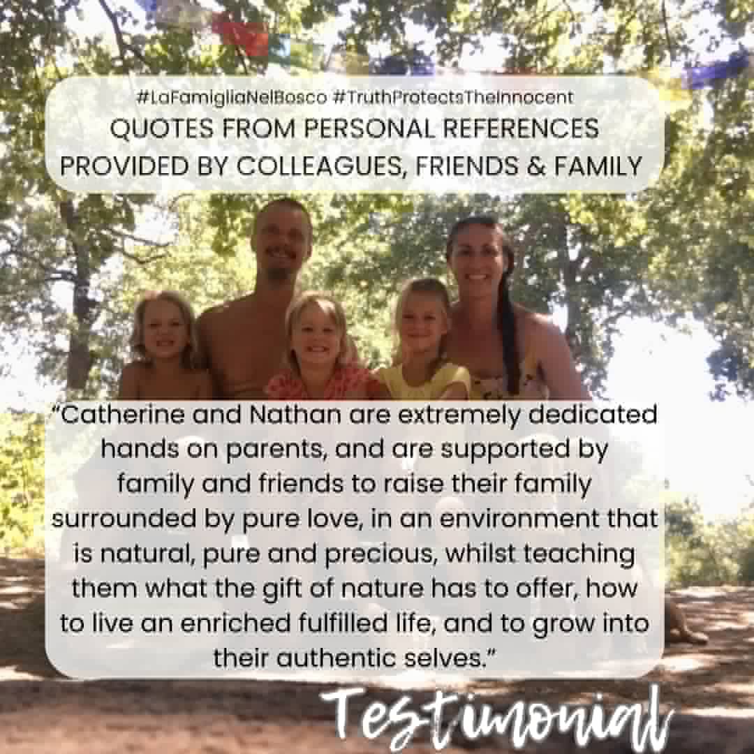 LaFamigliaNelBosco family support testimonial